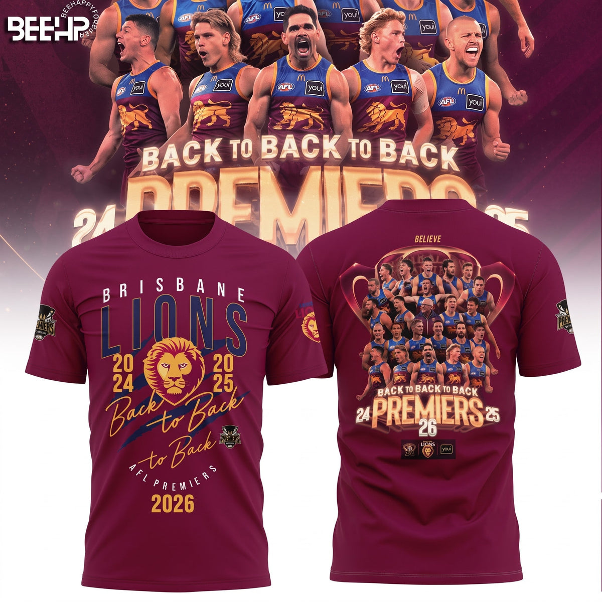 PREMIUM AFL X BL THANK FOR MEMORIES CHAMPIONSHIPÂ TSHIRT V6 LIMITED EDITION NDT VHM 2026