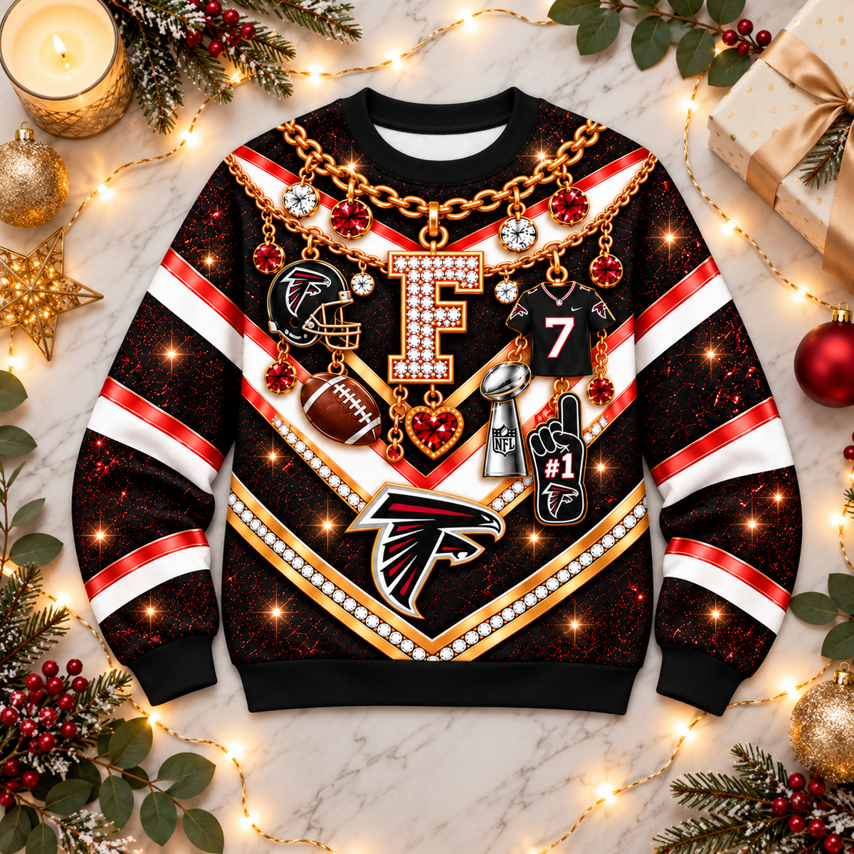 AF x NFL Luxury Bling Sweatshirt
