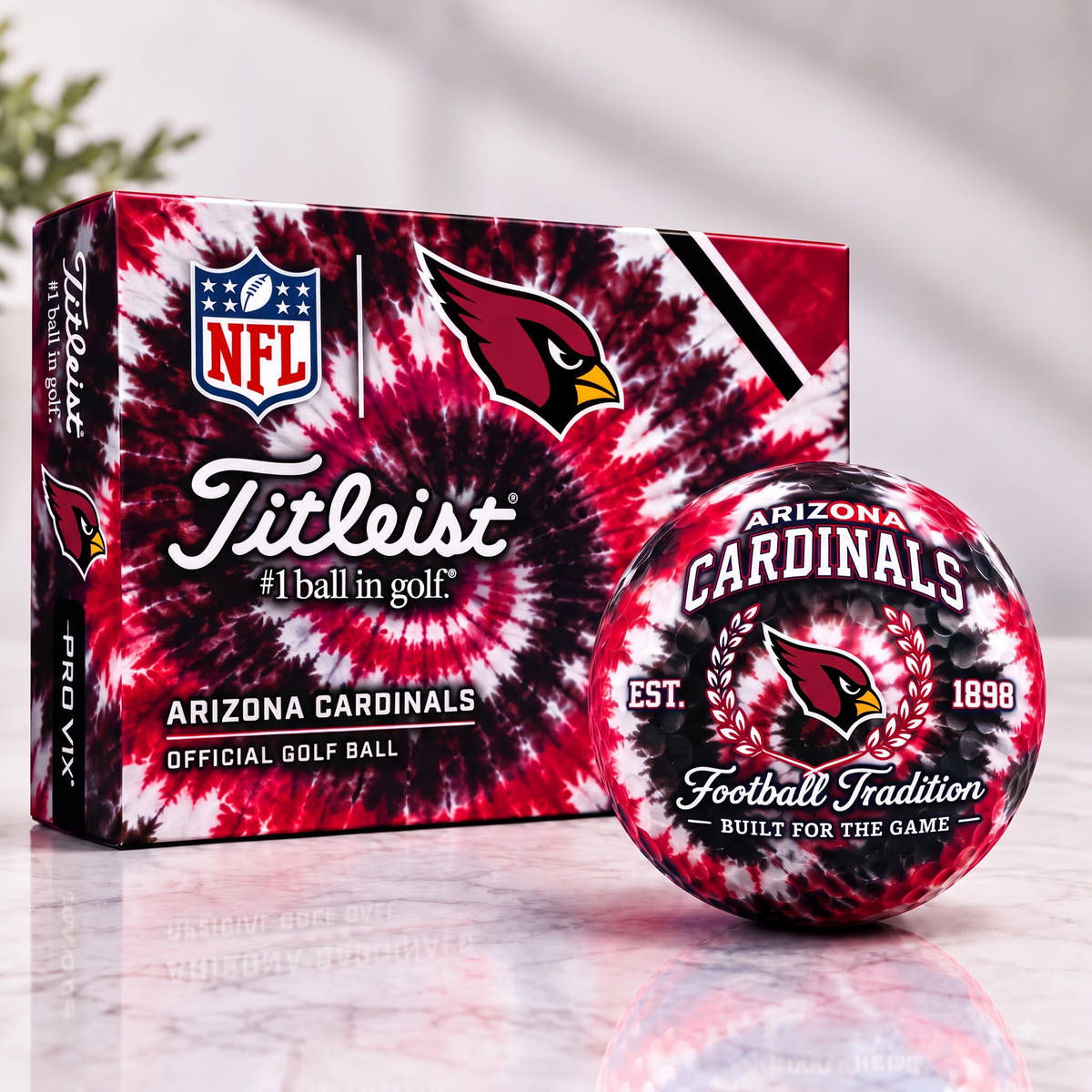 ARI X Tradition Tie Dye Golf Ball