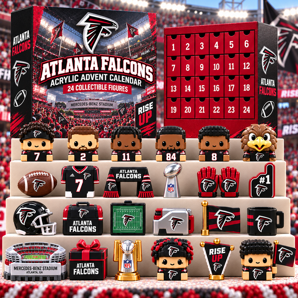 ATL x NFL Premium 24 Days Of Advent Calendar
