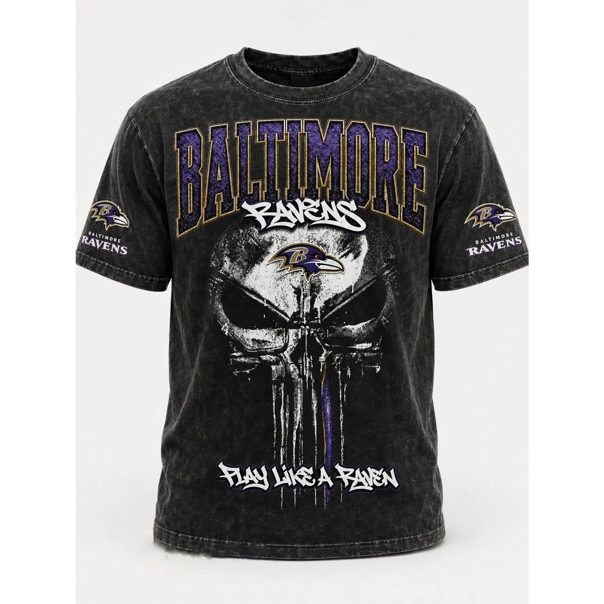 BAL x NFL 3D Tshirt