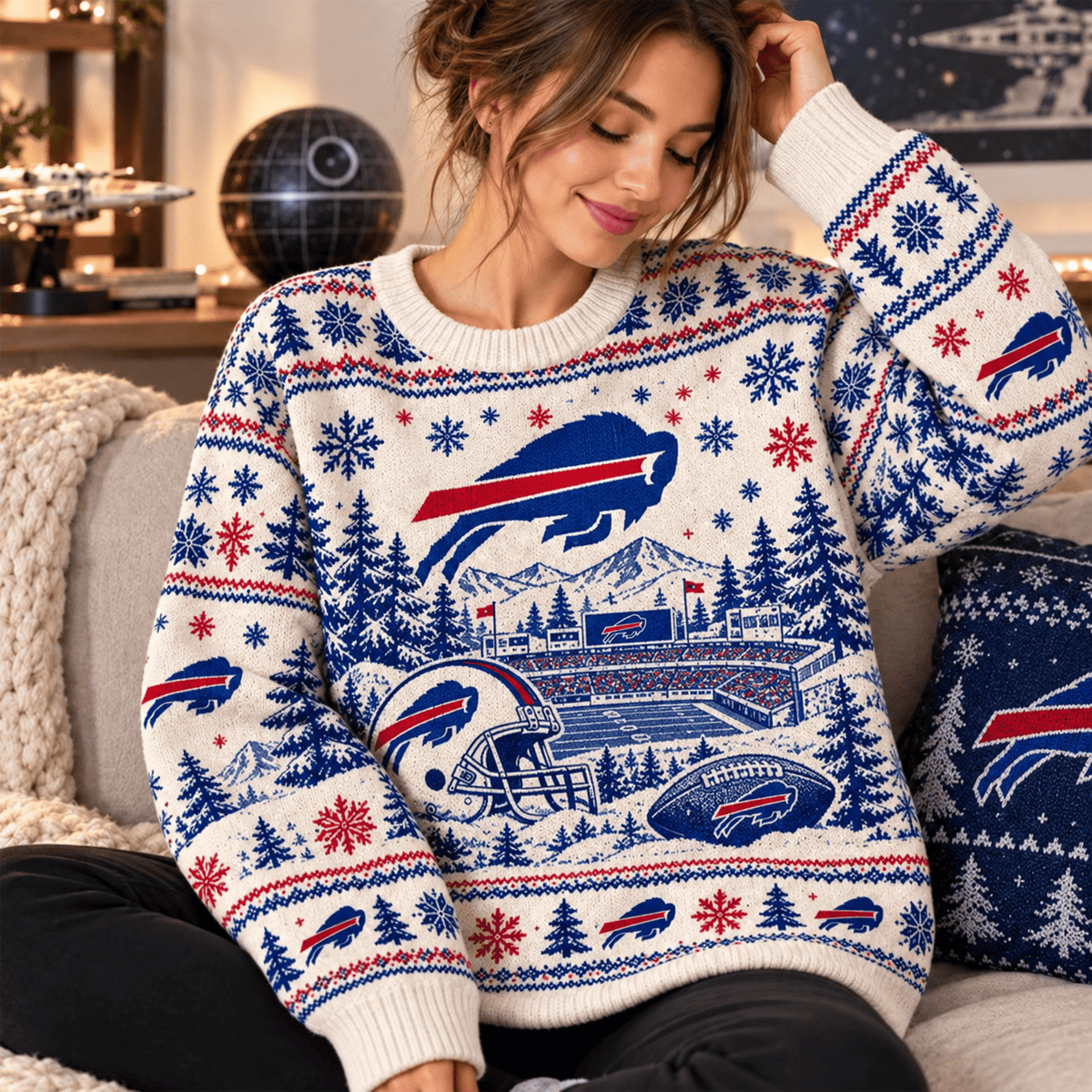 BB x NFL Ugly Sweater For Fan