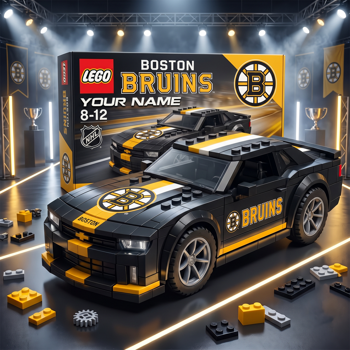 BOS x NHL Football Team Camaro Z28 V2