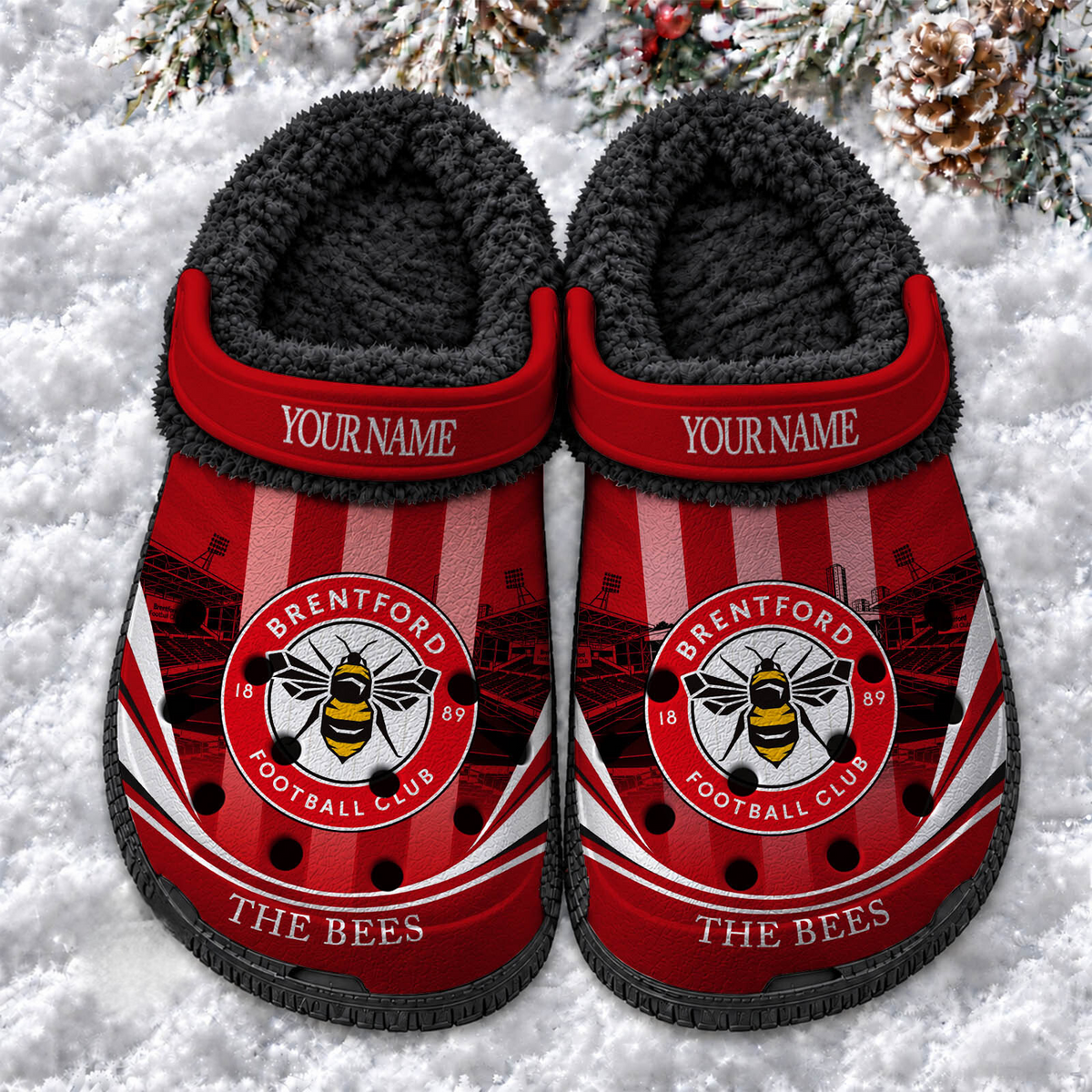 BRE x EPL Fleece Crocs