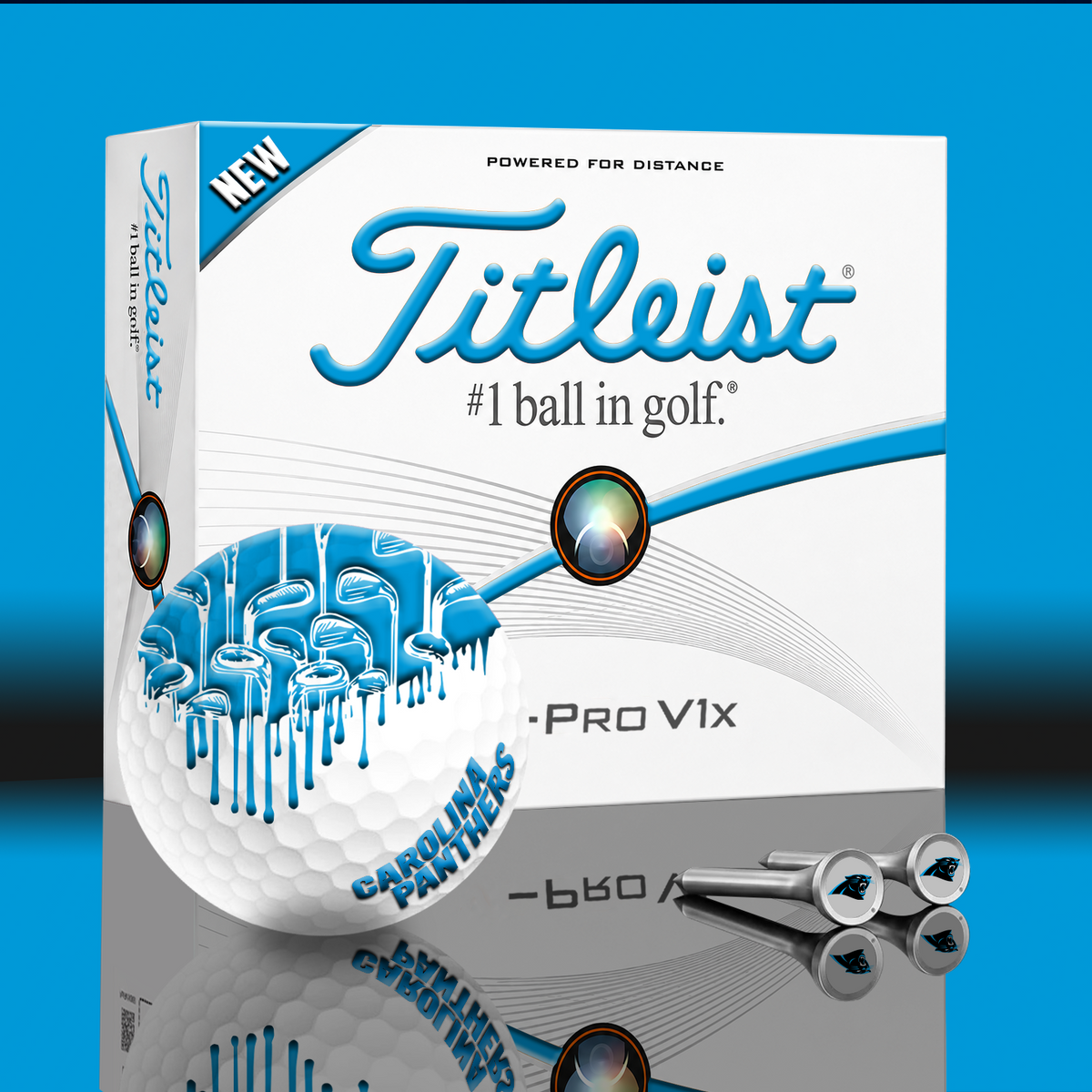 CAR x NFL PERSONALIZED GOLF BALL LIMITED EDITION V2