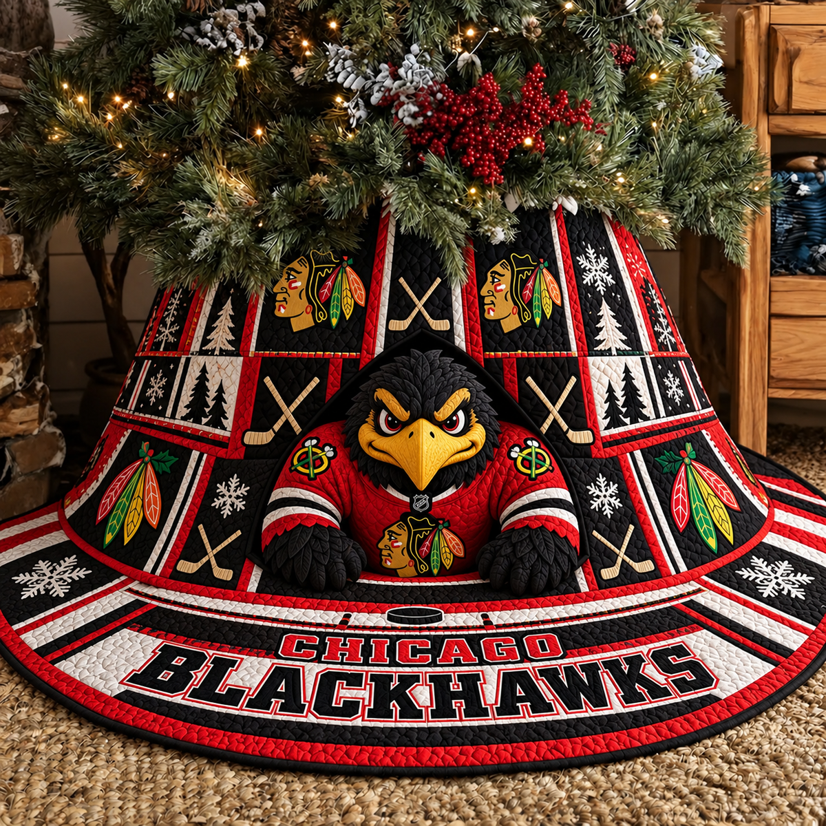 CB x NHL Premium Tree Skirt