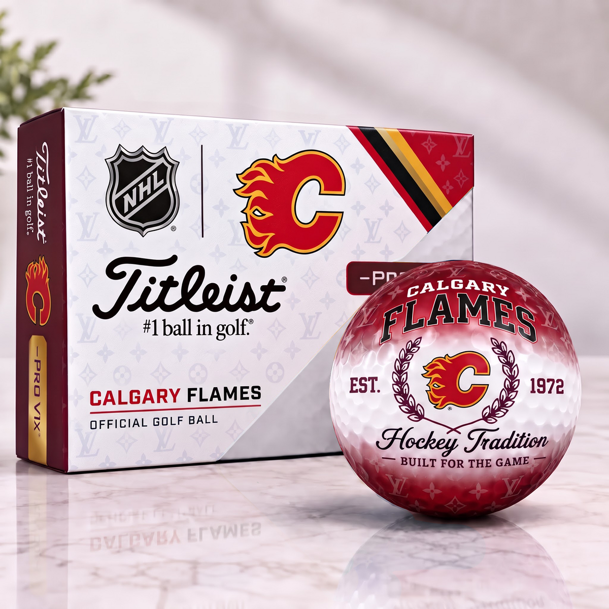 CF x NHL Custom LV x Titleist Pro V1 Golf Balls Set V2
