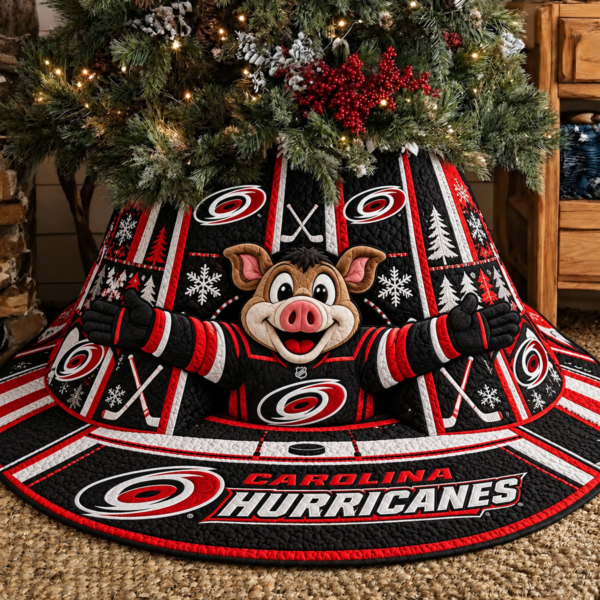 CH x NHL Premium Tree Skirt
