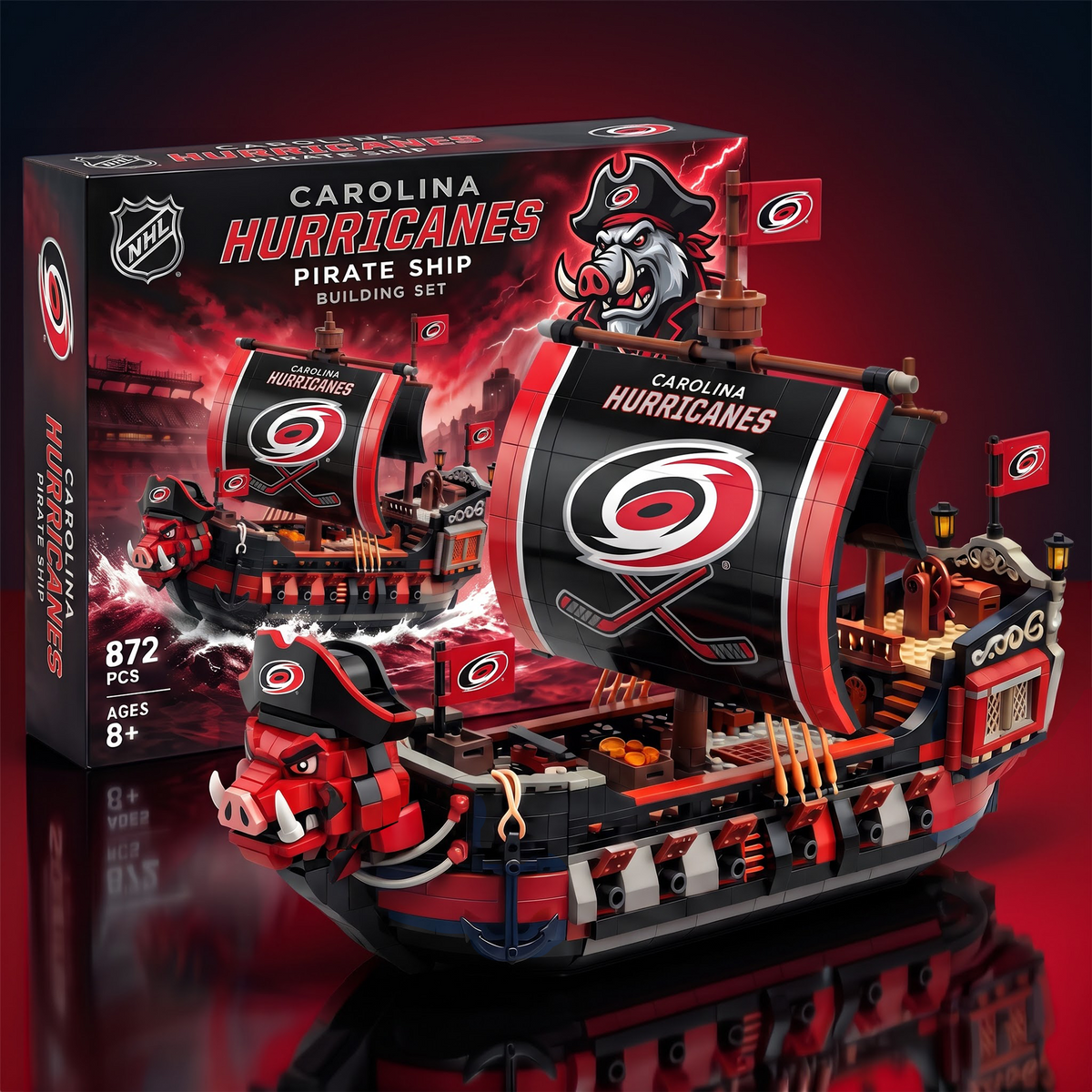 CH x x NHL 50th Anniversary Pirate Ship Building Set