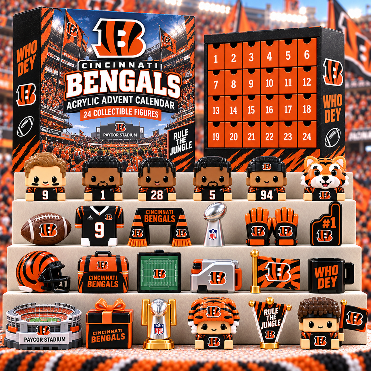 CIN x NFL Premium 24 Days Of Advent Calendar