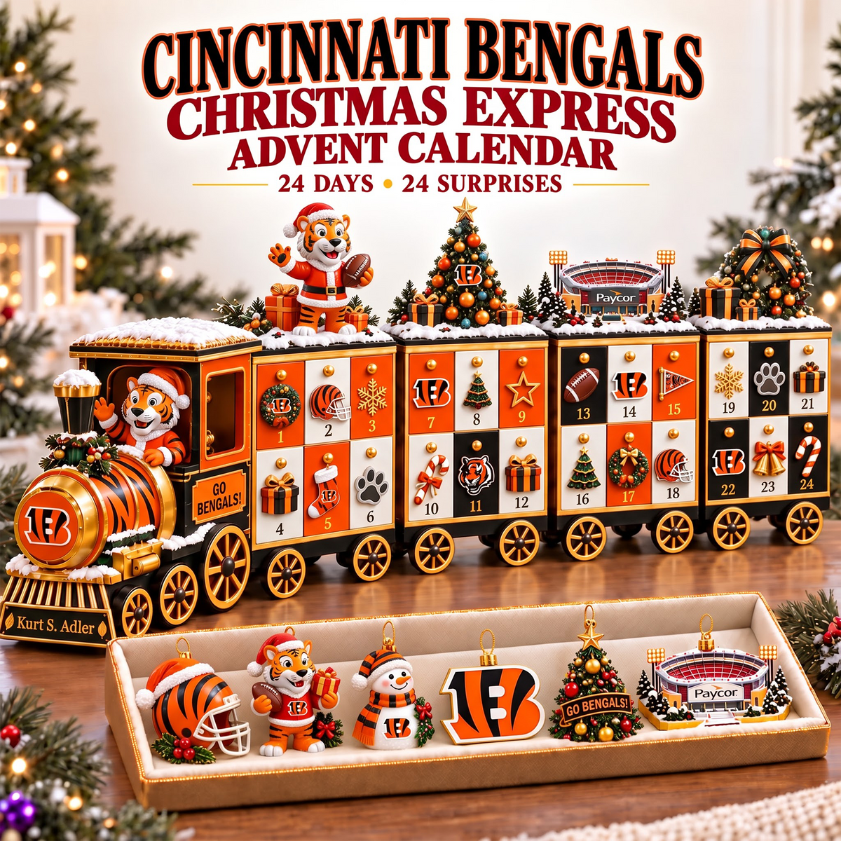 CIN x Premium NFL Christmas Advent Calendar