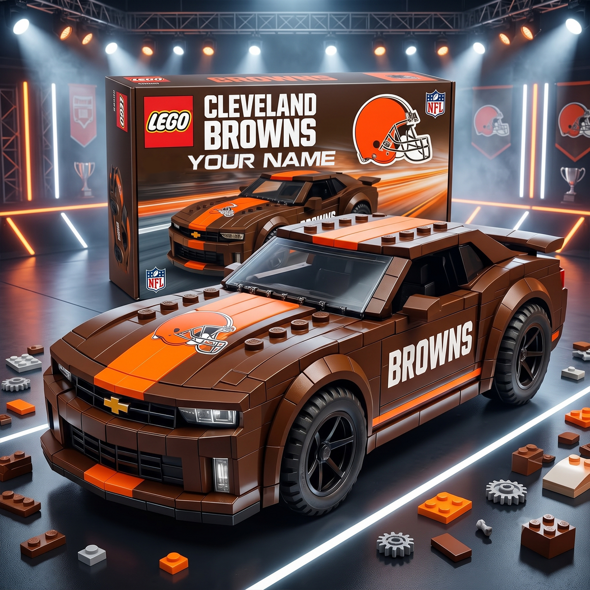 CLE x NFL Football Team Camaro Z28 V2