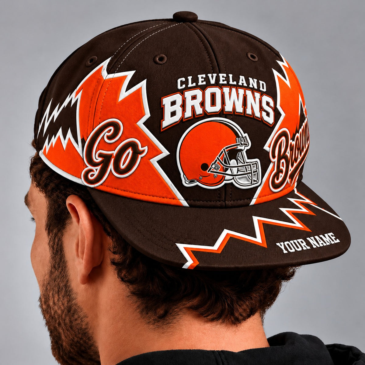 CLE x NHL Premium Snapback Hat Personalized Gift For Fan Hockey Men Women