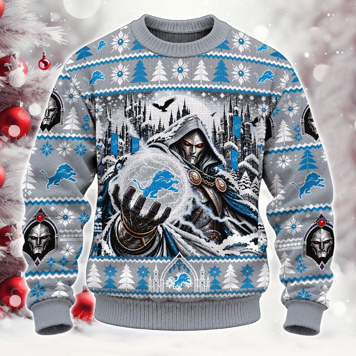 DET x NFL Knitted Sweater 1610