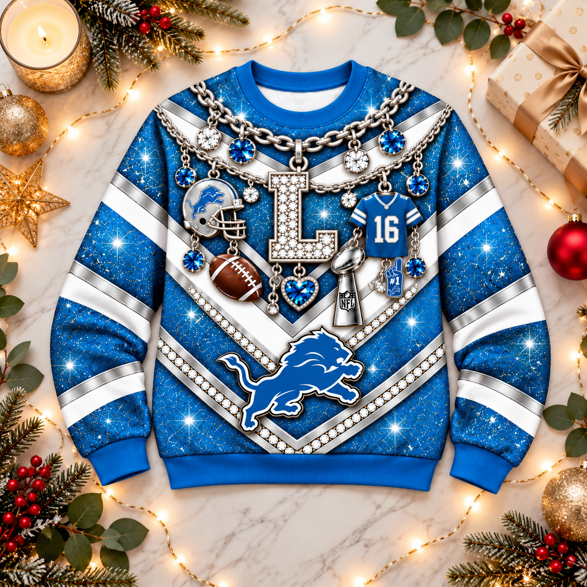 DL x NFL Luxury Bling Sweatshirt