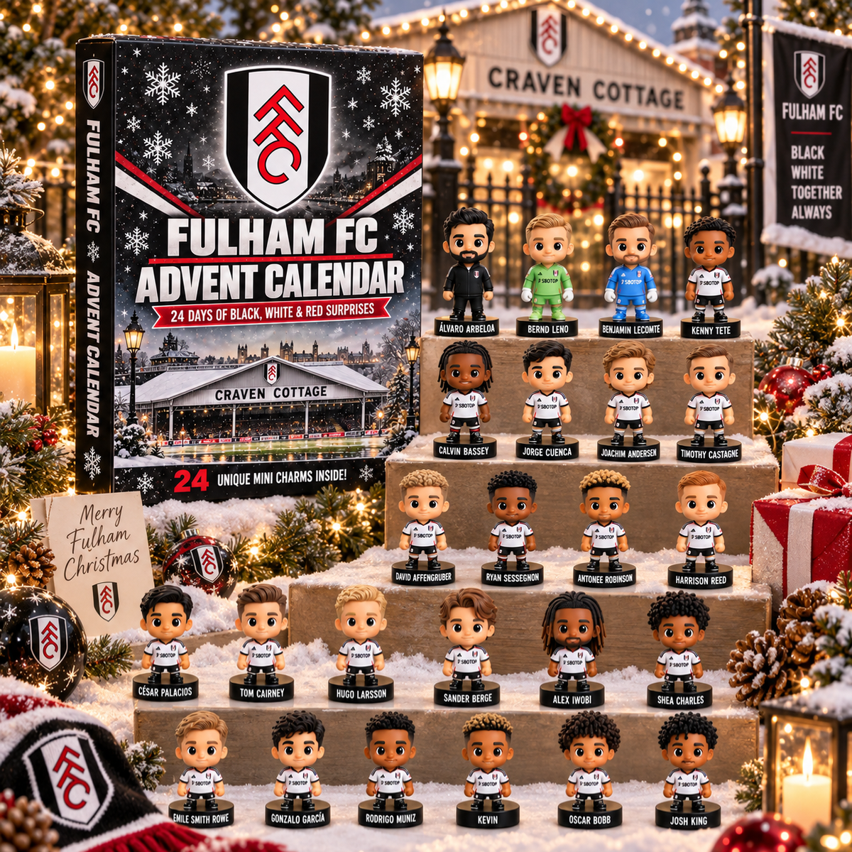 EPL x FUL 24 Days of Surprises Advent Calendar