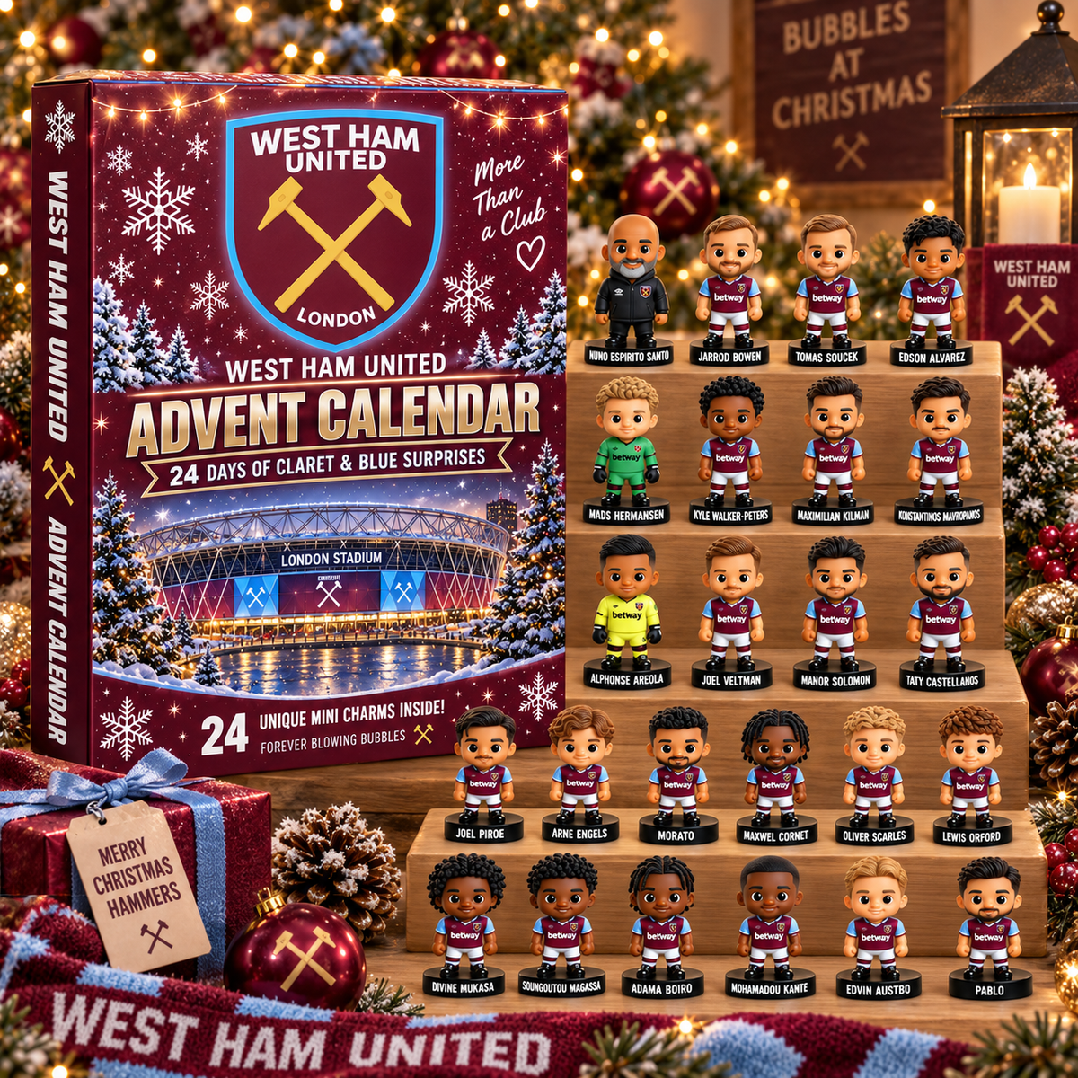 EPL x WES 24 Days of Surprises Advent Calendar