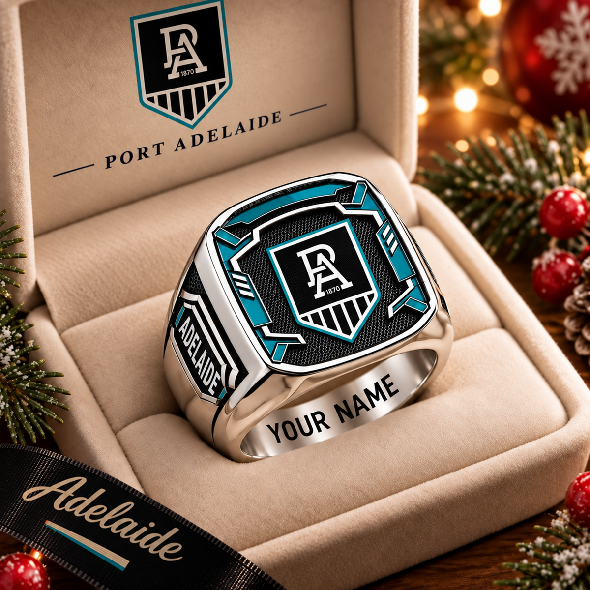 Exclusive AFL x PAP Personalized Name Ring