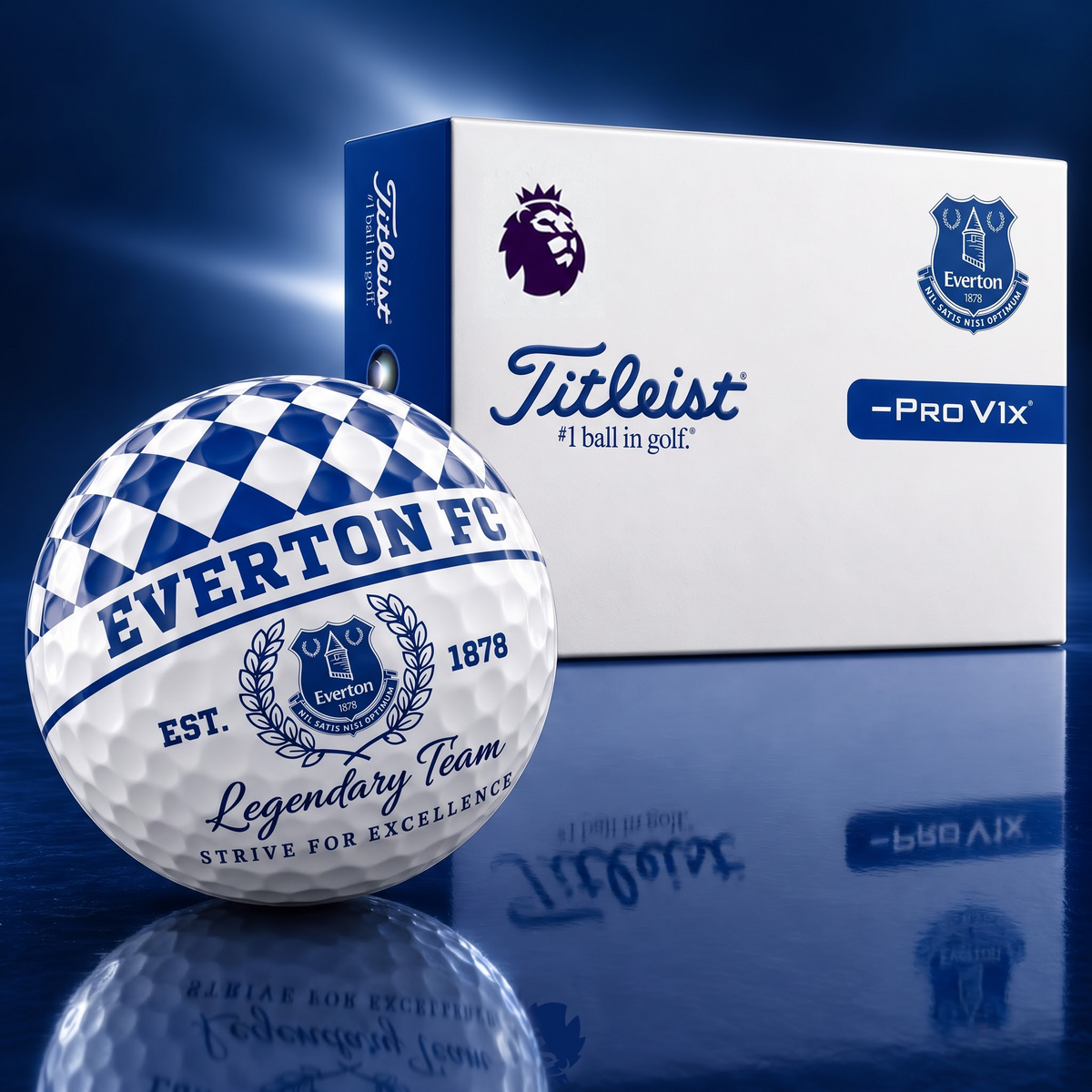 Exclusive EPL x EVE Legendary Team V6 Golf Ball