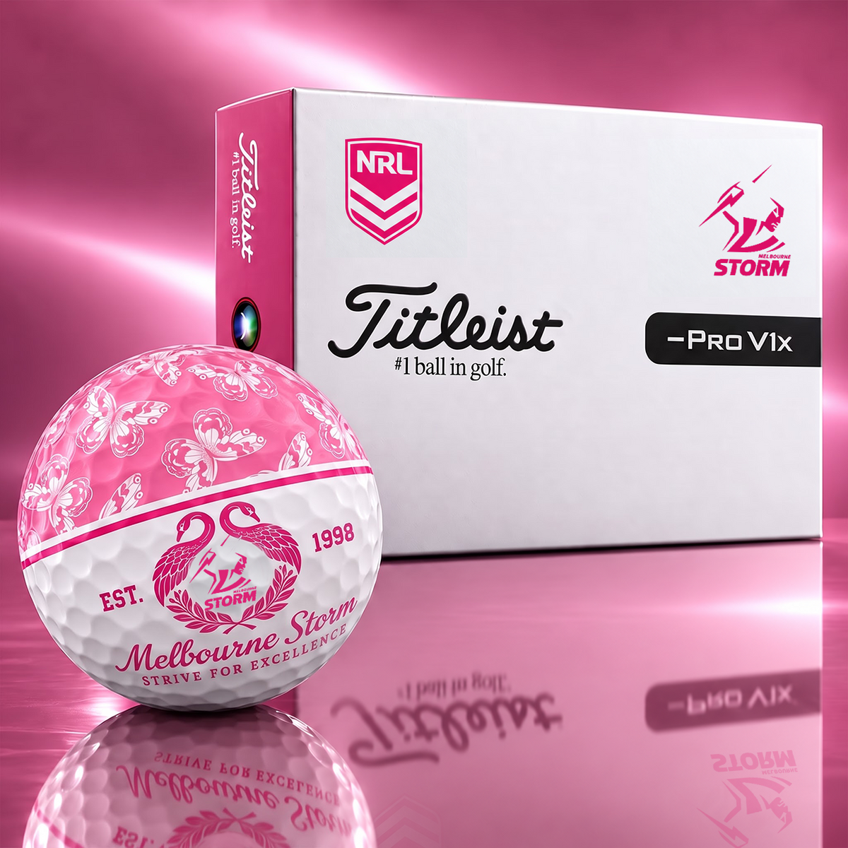 Exclusive Elegant NRL x MS Golf Ball