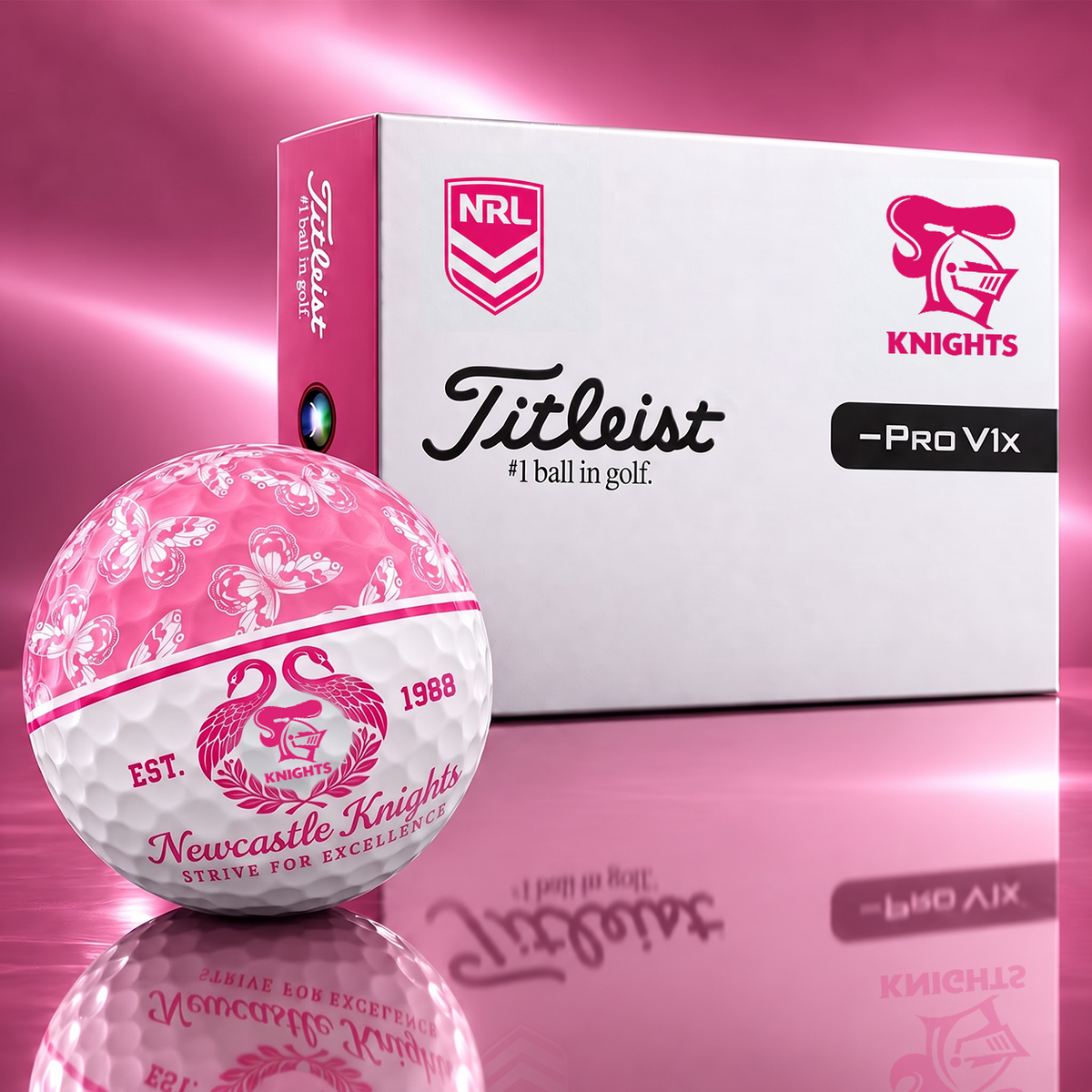Exclusive Elegant NRL x NK Golf Ball
