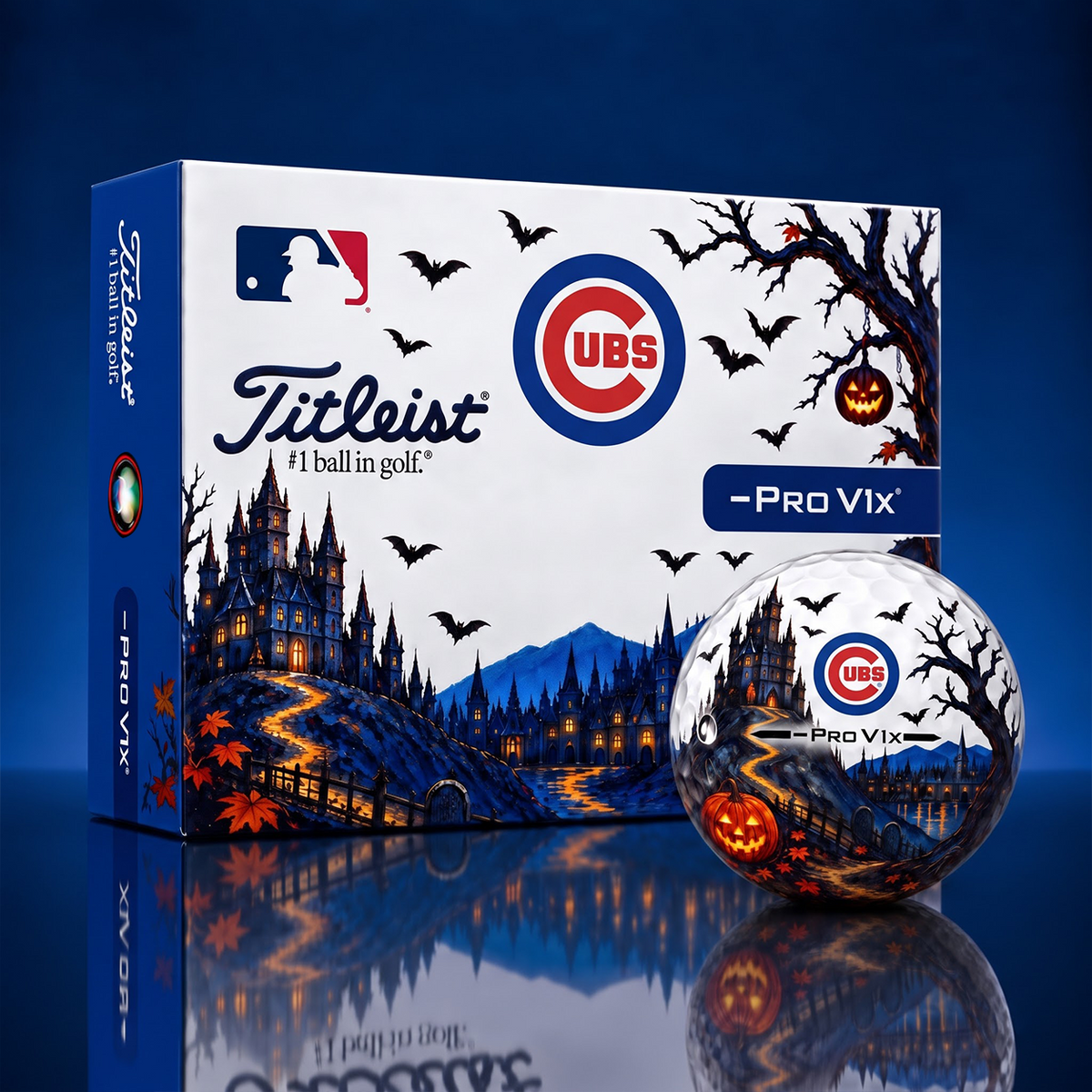Exclusive MLB x CHI Halloween V3 Golf Ball