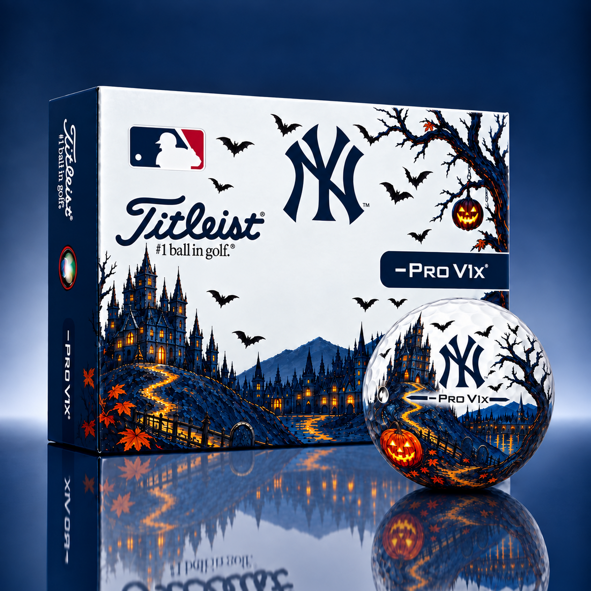 Exclusive MLB x NYY Halloween V3 Golf Ball