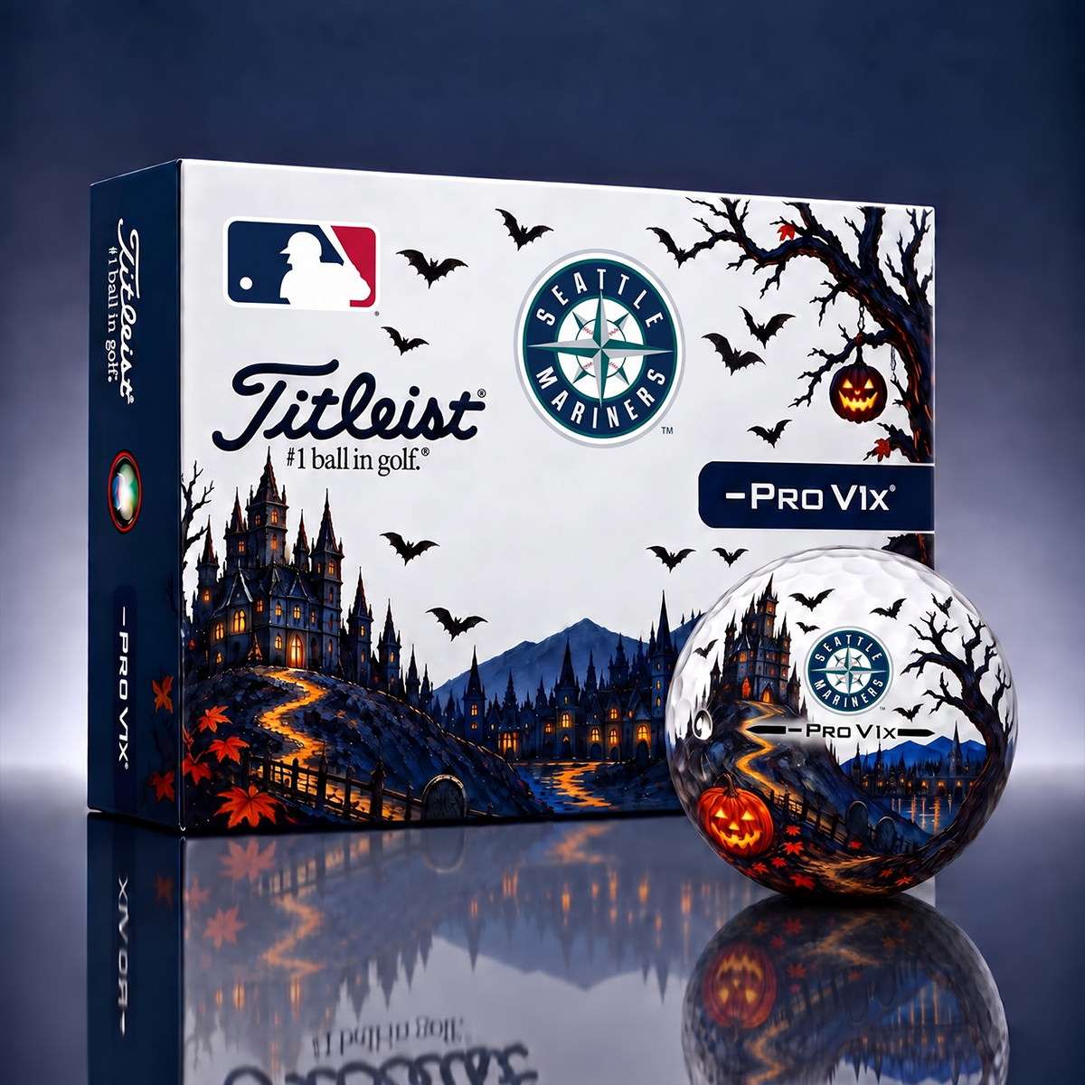 Exclusive MLB x SEA Halloween V3 Golf Ball