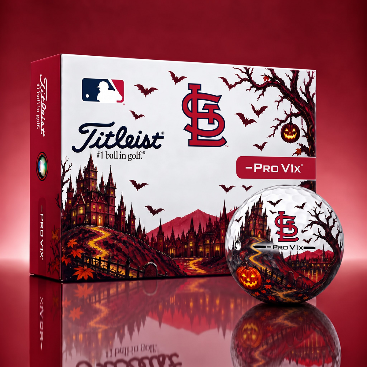 Exclusive MLB x STL Halloween V3 Golf Ball