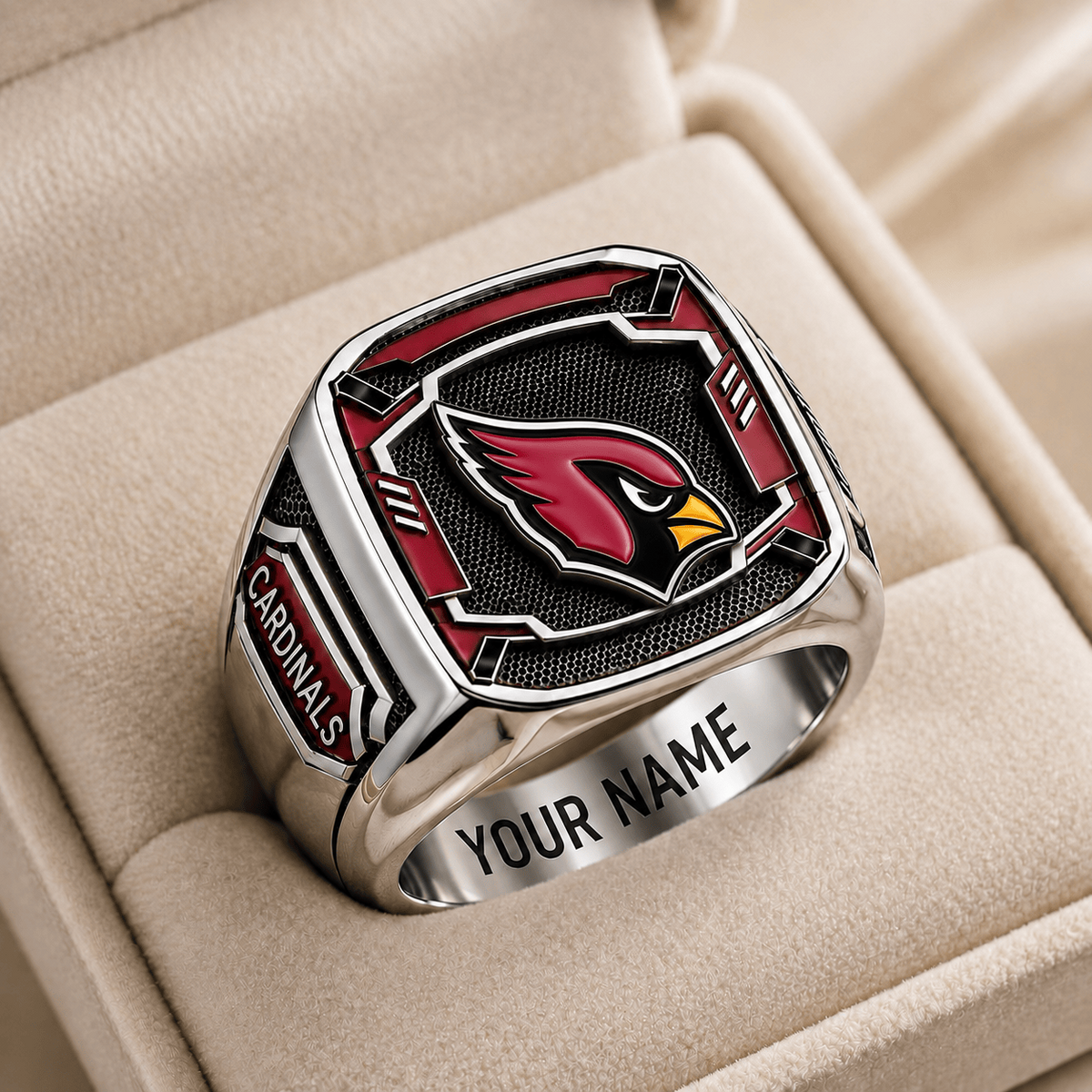 Exclusive NFL x ARI Personalized Name Ring
