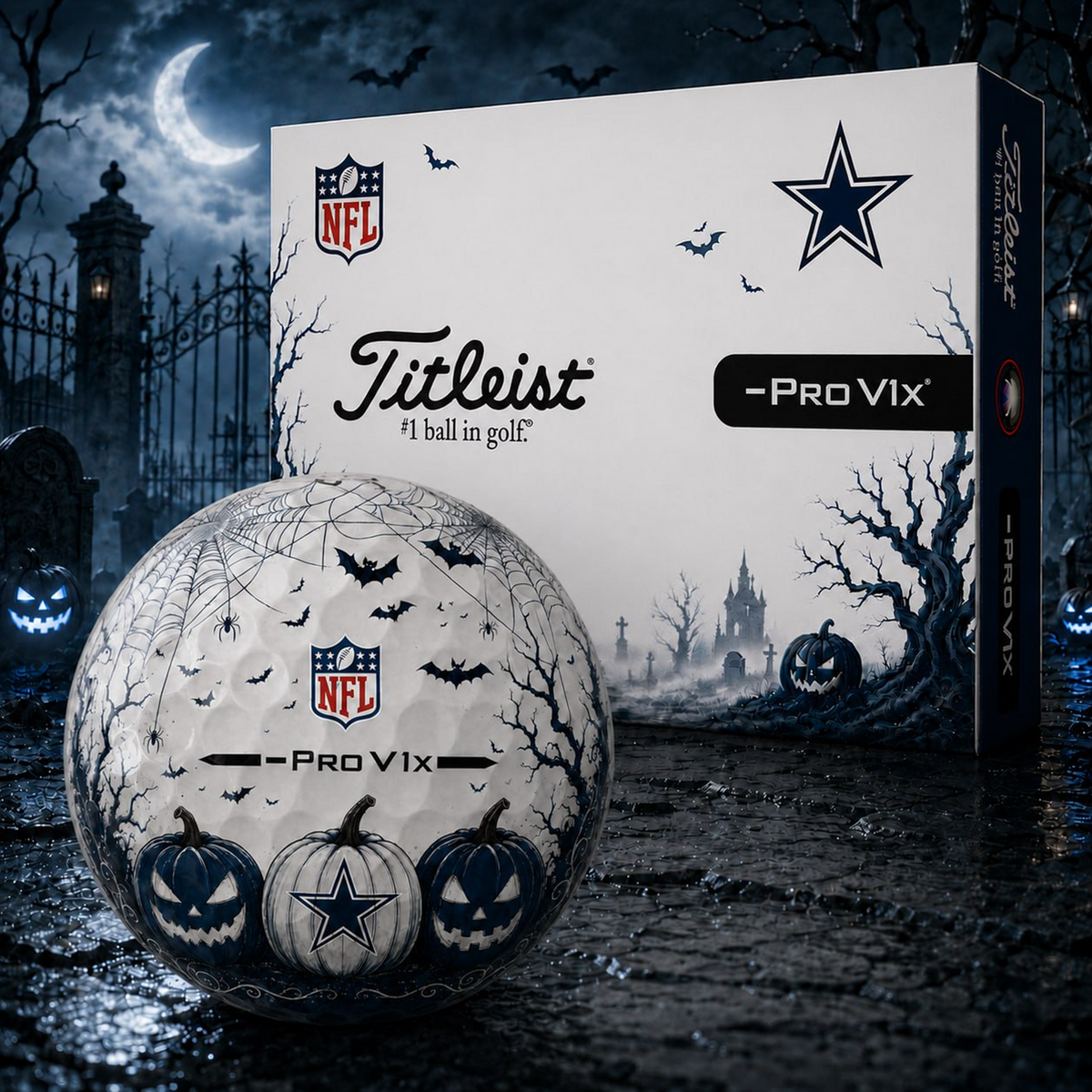 Exclusive NFL x DAL Halloween V2 Golf Ball