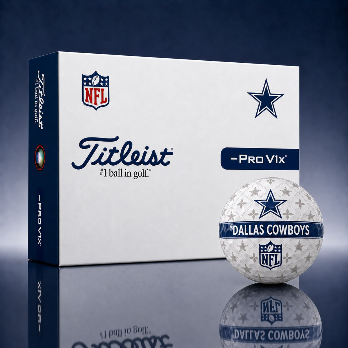Exclusive NFL x DAL Pattern Golf Ball