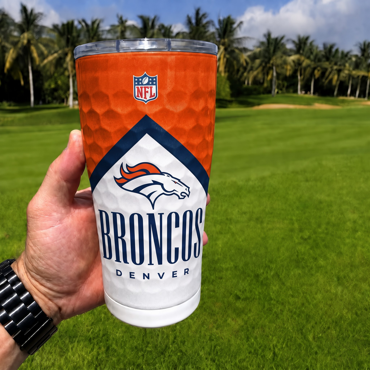 Exclusive NFL x DEN Golf Tumbler