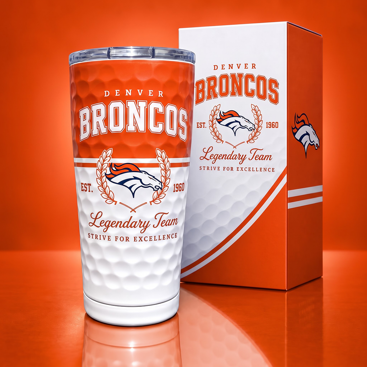 Exclusive NFL x DEN Legendary Team Golf Tumbler