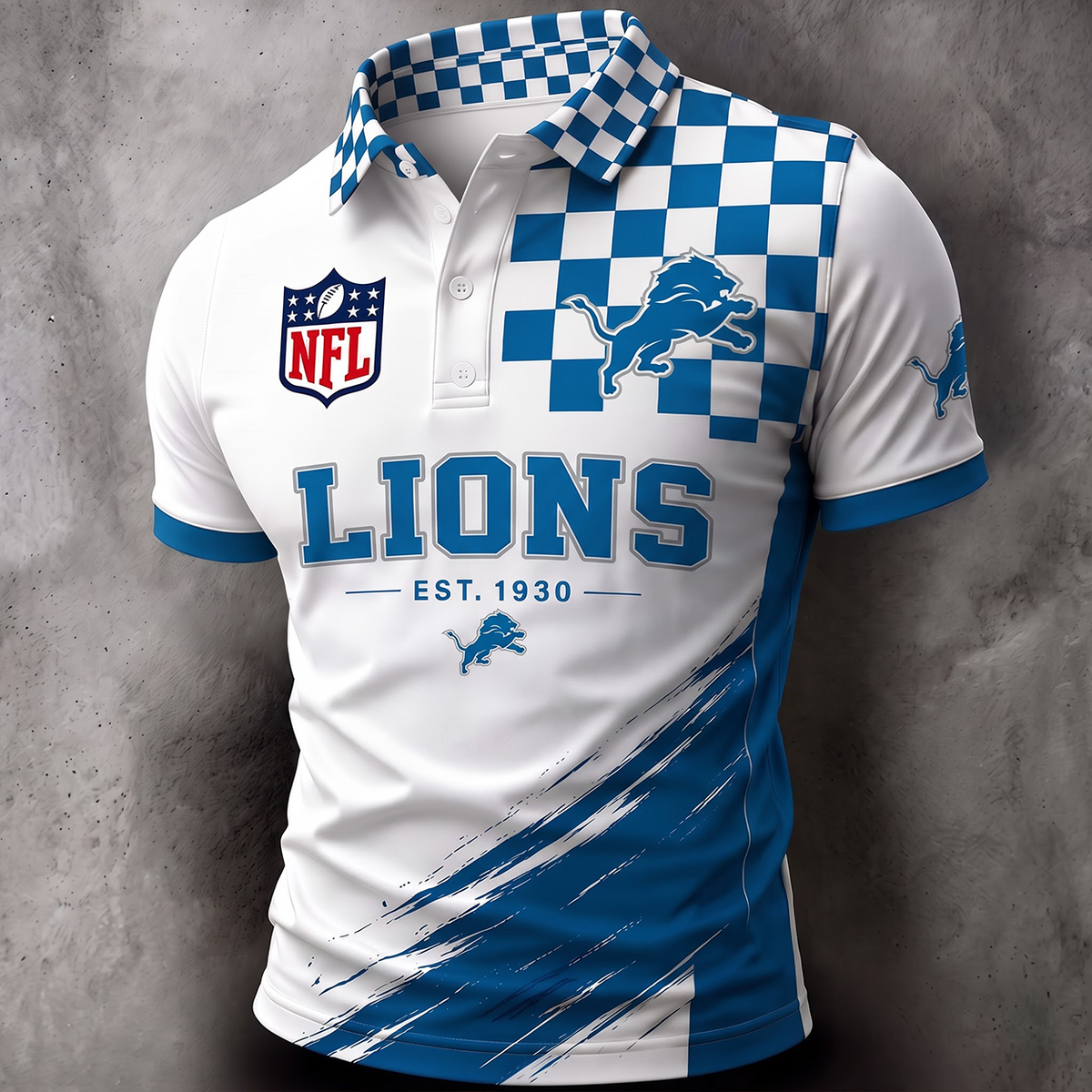 Exclusive NFL x DET Est Polo Shirt