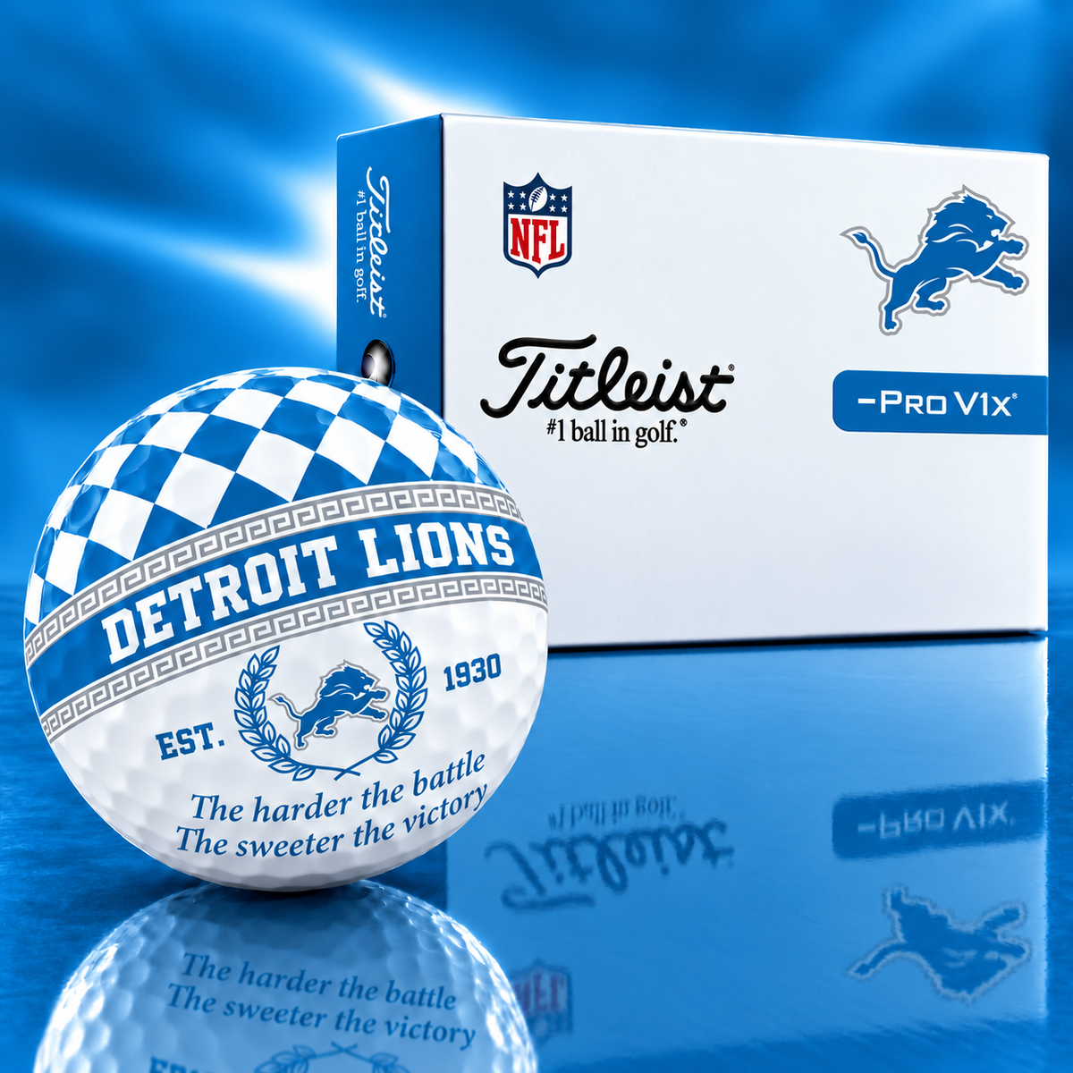 Exclusive NFL x DET Sweeter Victory V2 Golf Ball
