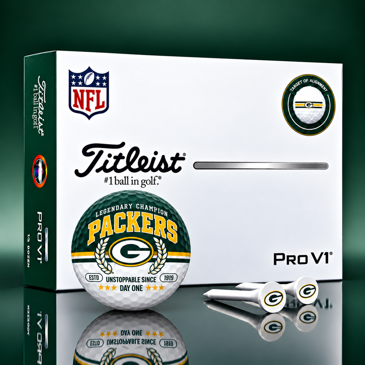 Exclusive NFL x GB Legendary Champion Golf Ball