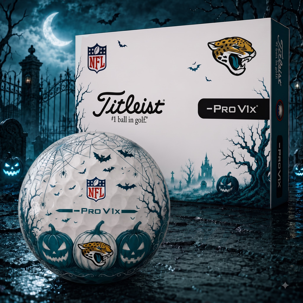 Exclusive NFL x JAX Halloween V2 Golf Ball