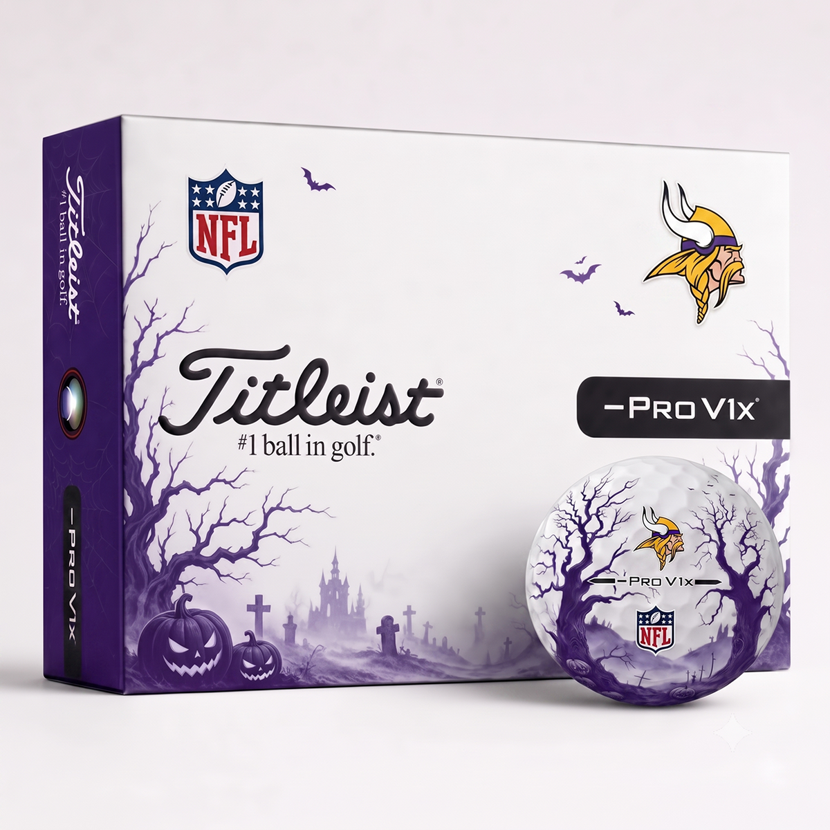 Exclusive NFL x MIN Pro Golf Ball