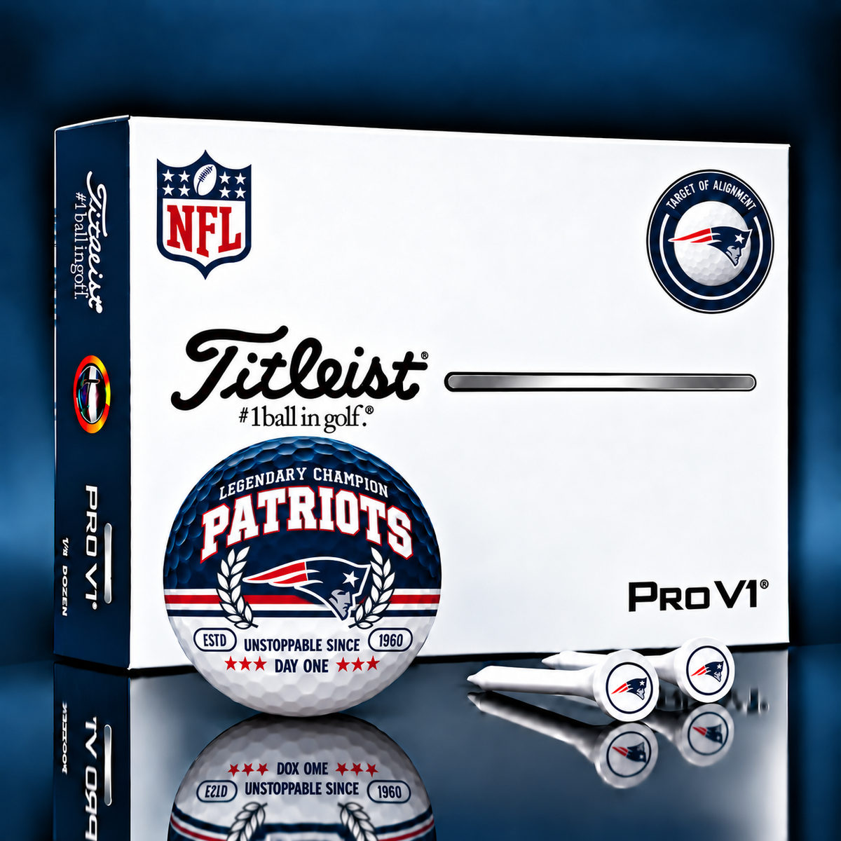 Exclusive NFL x NE Legendary Champion Golf Ball