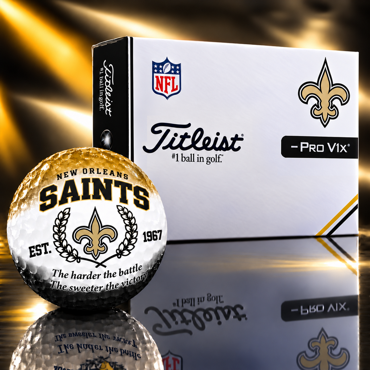 Exclusive NFL x NO Sweater Victory Golf Ball