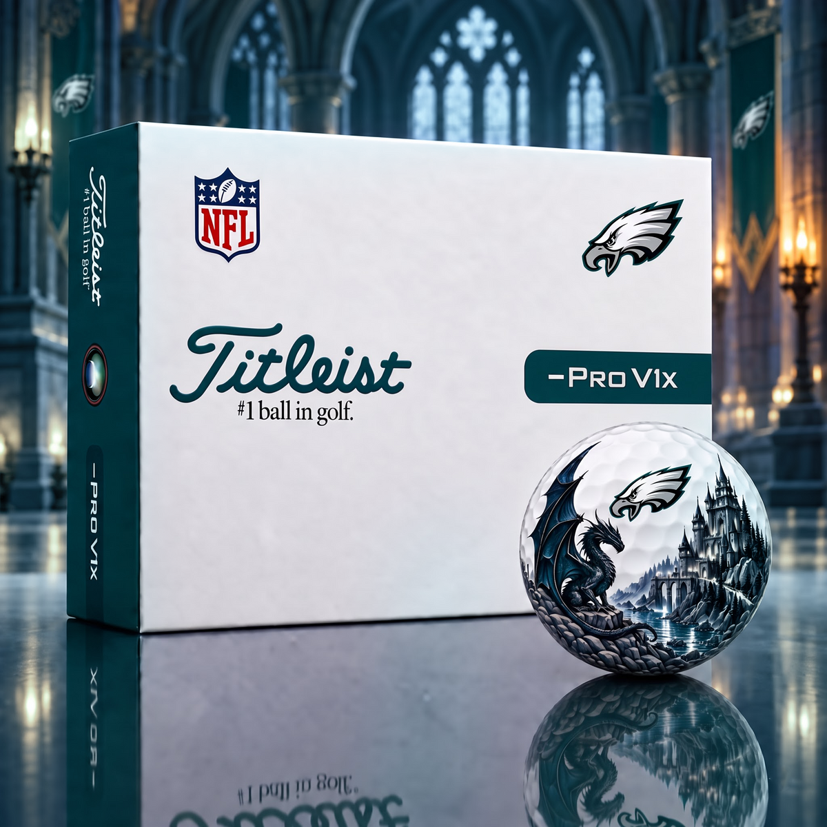 Exclusive NFL x PHI Fantasy Golf Ball