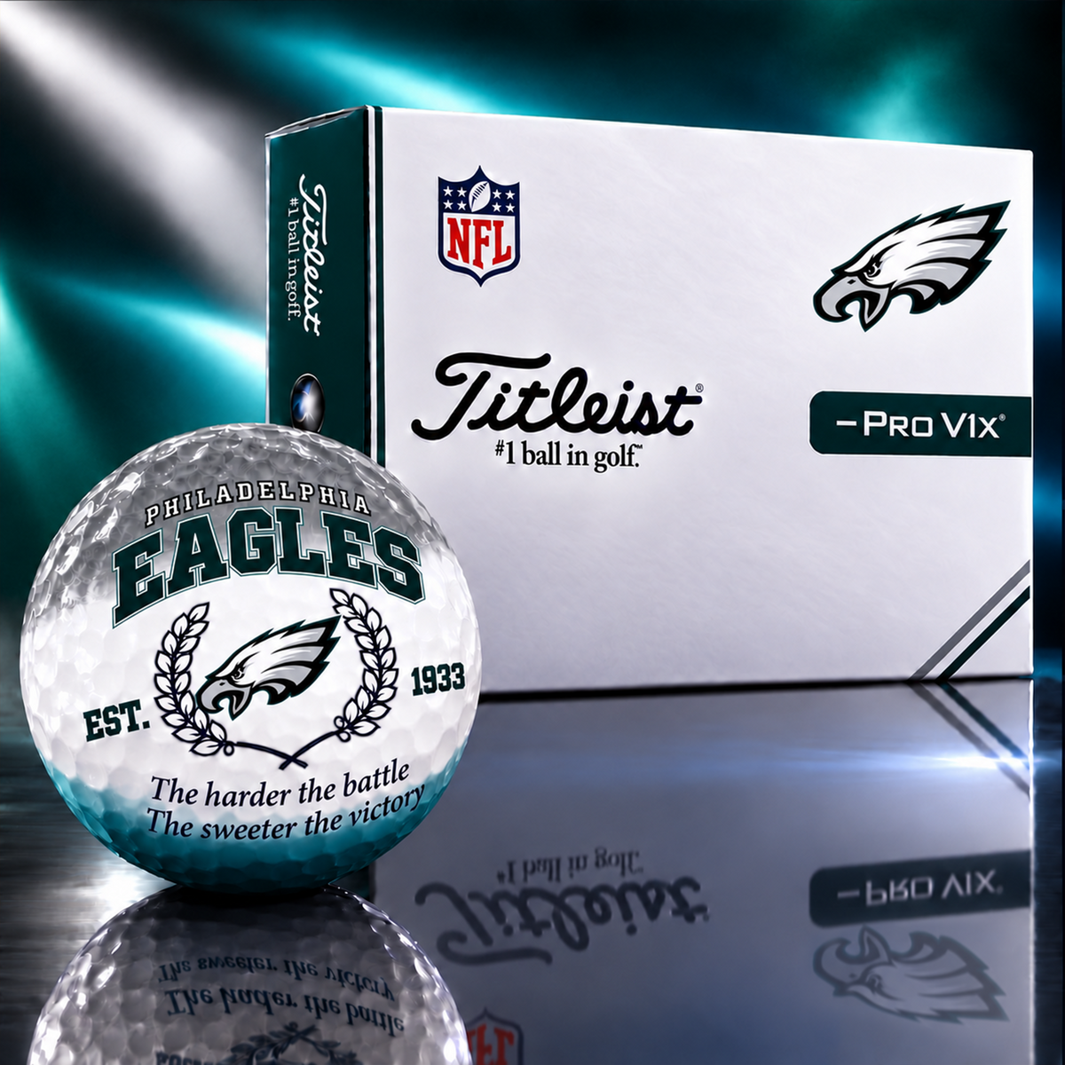 Exclusive NFL x PHI Sweater Victory Golf Ball