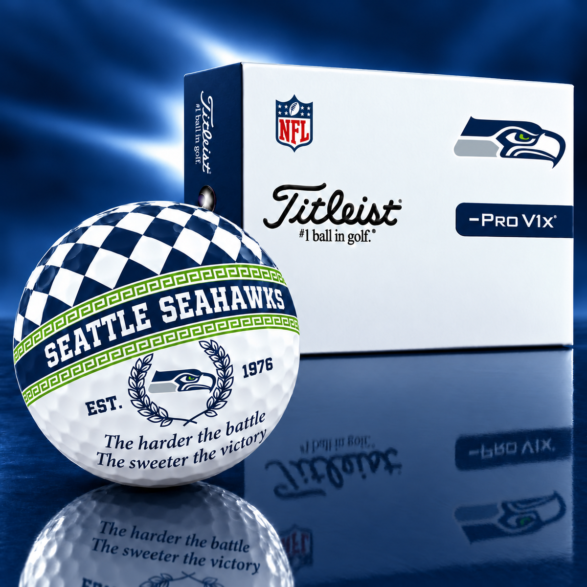 Exclusive NFL x SEA Sweeter Victory V2 Golf Ball