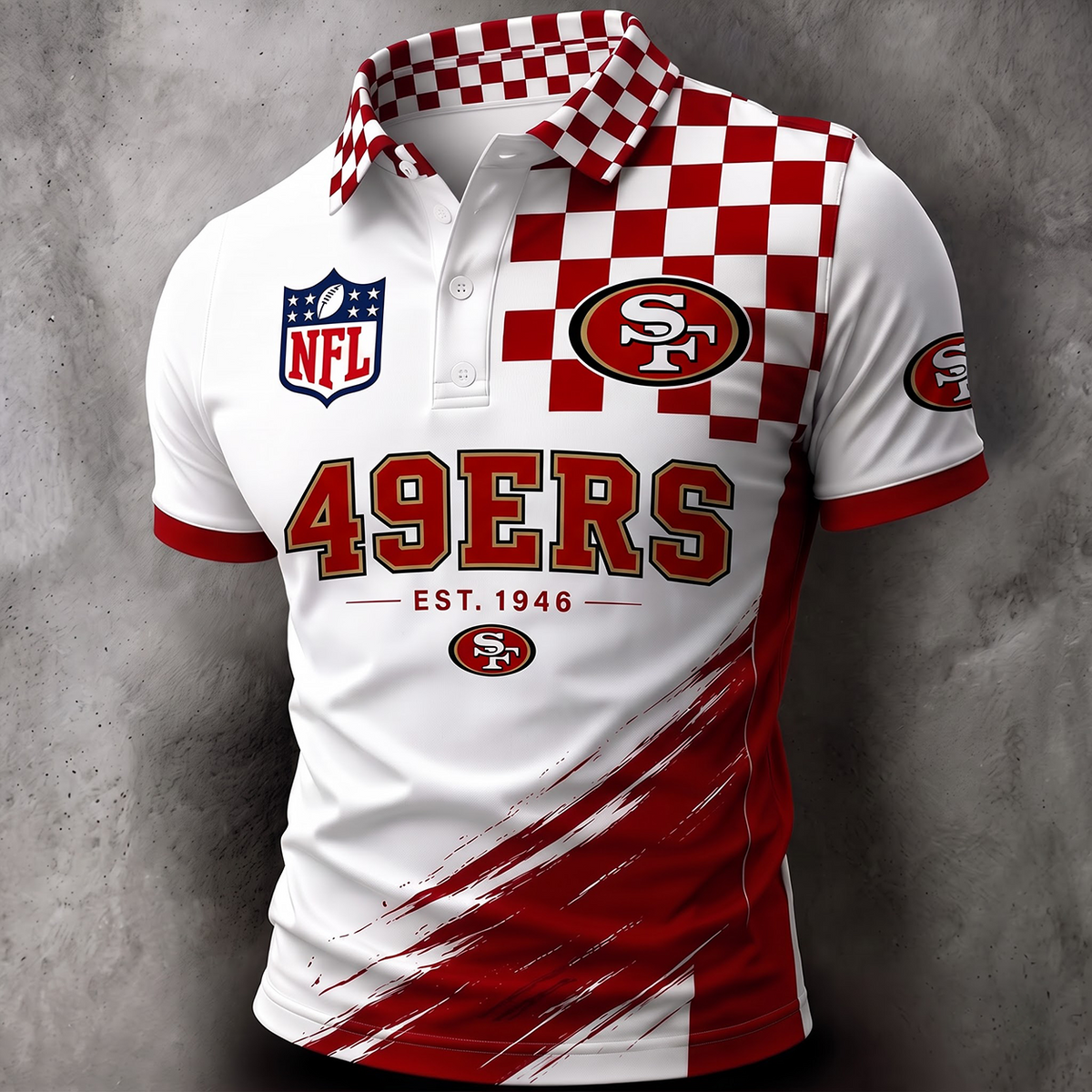 Exclusive NFL x SF Est Polo Shirt