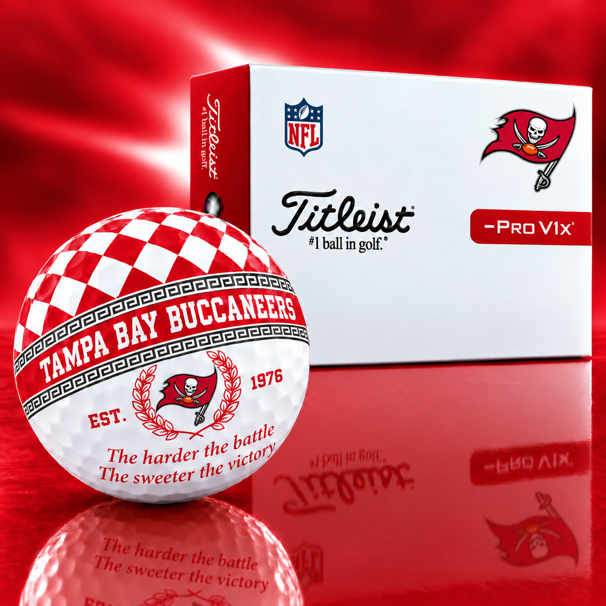 Exclusive NFL x TB Sweeter Victory V2 Golf Ball
