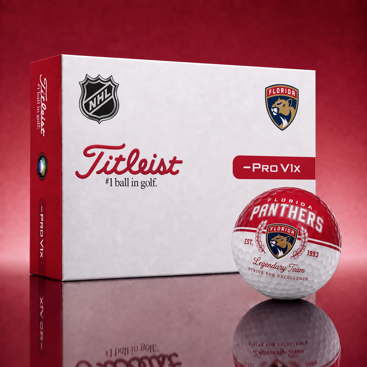 Exclusive NHL x FLO Legendary Team Golf Ball