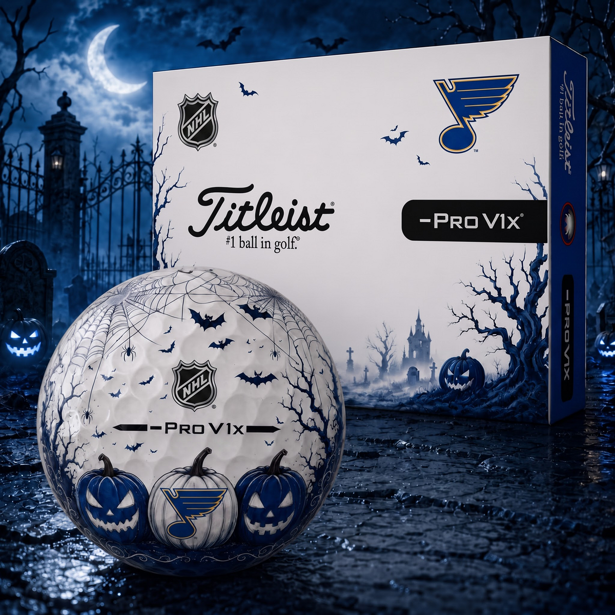 Exclusive NHL x STL Halloween V2 Golf Ball