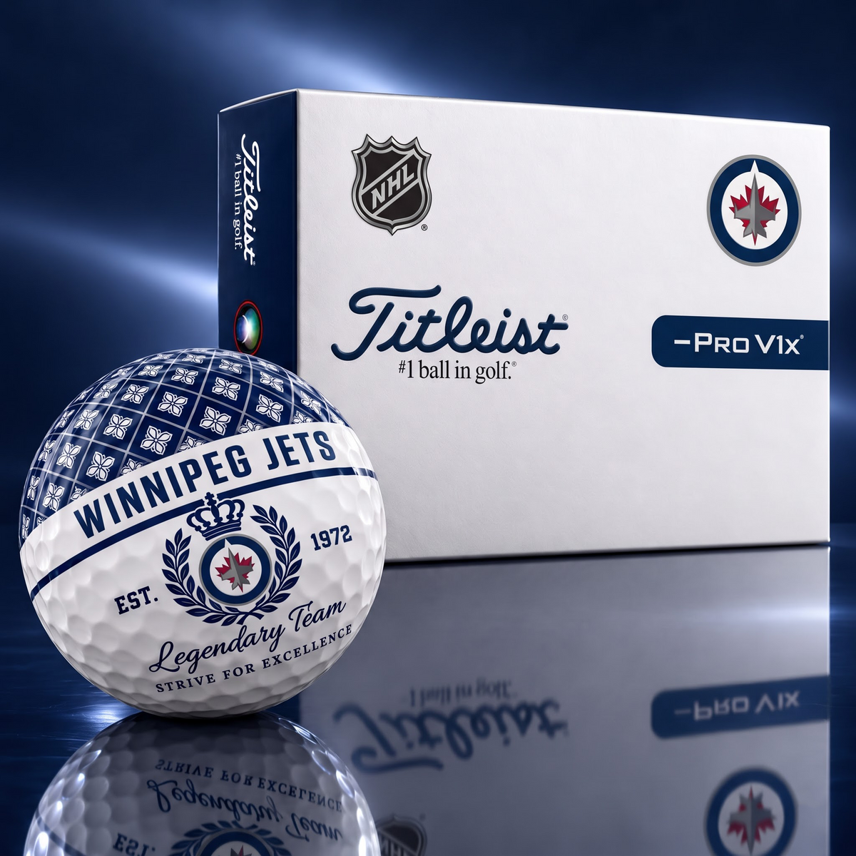 Exclusive NHL x WIN Legendary Team V7 Golf Ball