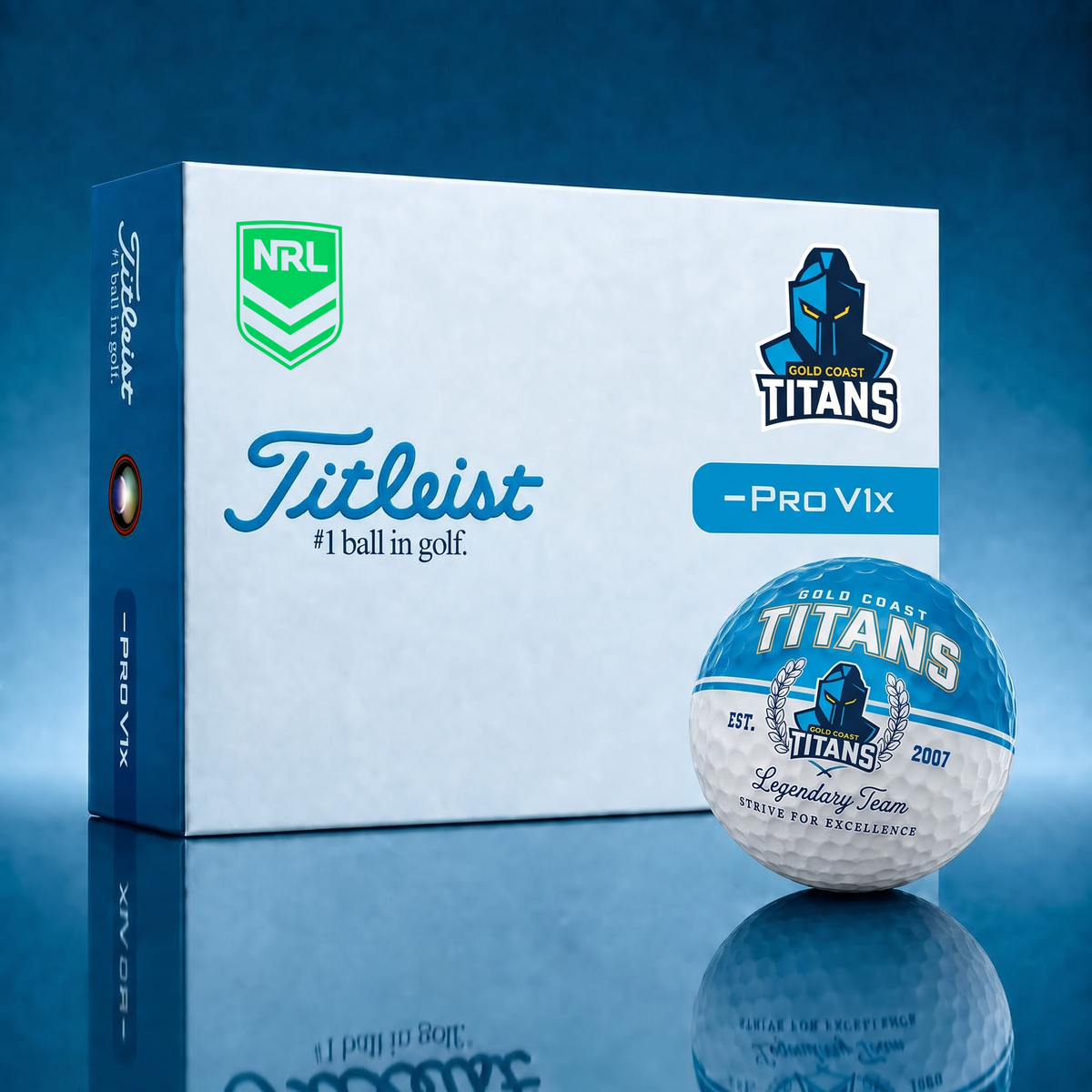Exclusive NRL x GCT Legendary Team Golf Ball